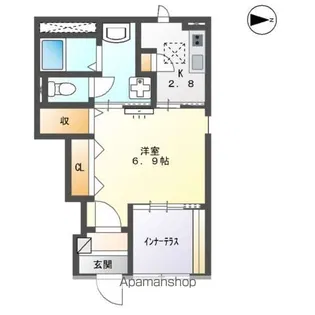 ムーンハウス【1階】の間取り