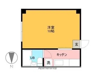 旭開発第二ビル【7階】の間取り