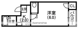 フリーディオ春日町【4階】の間取り