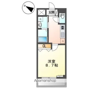 フォルビート【2階】の間取り