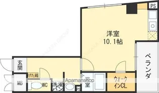 M’プラザ布施弐番館【4階】の間取り