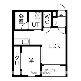 OHKI大曽根【3階】の間取り
