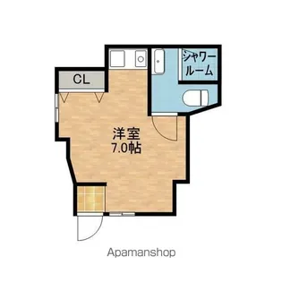 シェスム正雀【1階】の間取り
