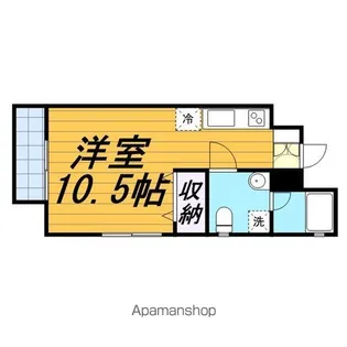 フェリスMK【3階】の間取り