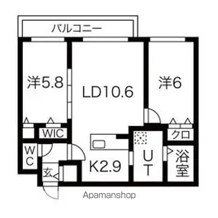 AILE PARK【4階】の間取り