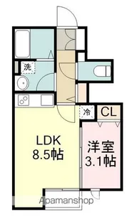 CADOG河原町【1階】の間取り