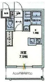 ソレイユ曙【1階】の間取り