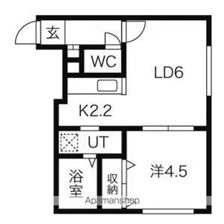 リースペース36【2階】の間取り