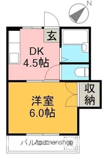 第3明石コーポ【2階】の間取り