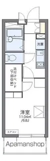 レオパレス藤見【3階】の間取り