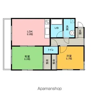 アネックスサクラ【301号室】の間取り