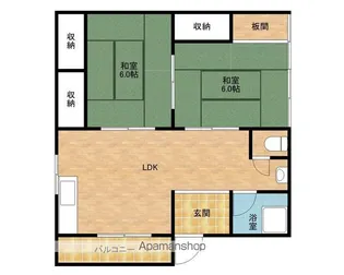 はまゆう物産株式会社【2階】の間取り