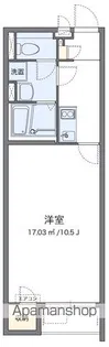 クレイノウィスタリア参番館【202号室】の間取り