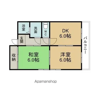 尾崎ビル【301号室】の間取り