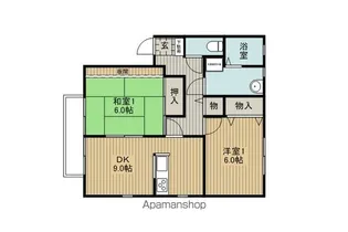 2SDKの間取り画像