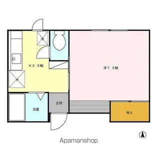 メイユール千羽 A【1階】の間取り