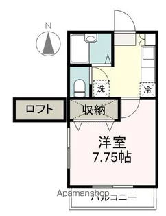 ライフハウス【1階】の間取り