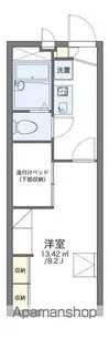 レオパレスヴィレッジナカムラⅡ【2階】の間取り