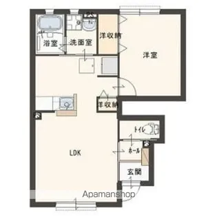 友禅【1階】の間取り