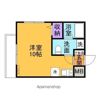 ロイヤル・クレスト【1階】の間取り