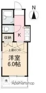 メゾンド春日【2階】の間取り