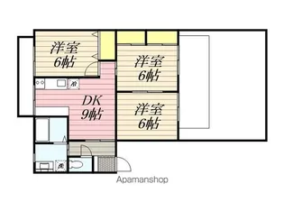 パーフン・デラ・ルーンⅠ【102号室】の間取り