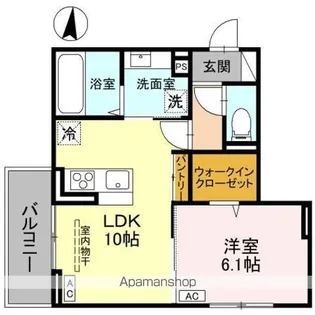 Dアヴァンス登戸町【2階】の間取り