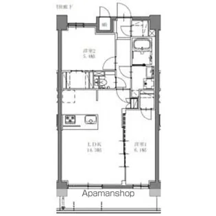 SーRESIDENCE上社AUREATE(オリート) 12月契【6階】の間取り