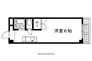 サンジョルディ【105号室】の間取り