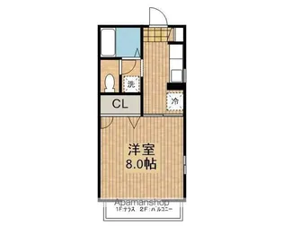 エクセル上堂【201号室】の間取り