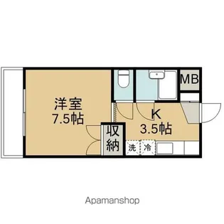 プティ・ソレイユ【3階】の間取り