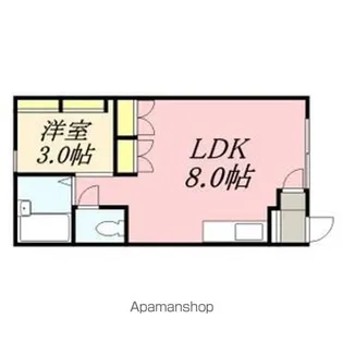 コーポイシイ【202号室】の間取り