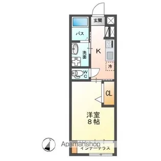 LEVANTE(レヴァンテ)【1階】の間取り