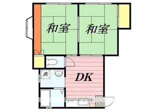 フラットエス【1階】の間取り