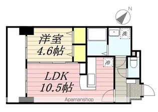 ル・セレクト山王【2階】の間取り