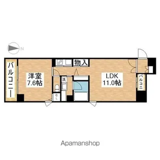 桜ヒルズ【501号室】の間取り