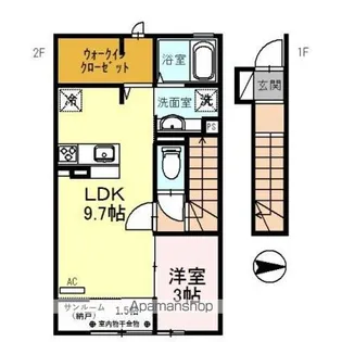 セントプレミア【2階】の間取り