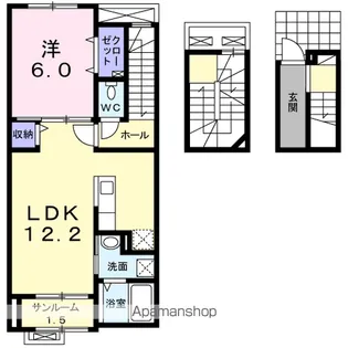 グランド ベース【3階】の間取り