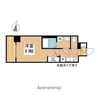 エスリード新栄マルス【4階】の間取り