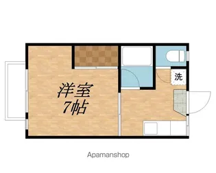 セントラルコーポT【202号室】の間取り