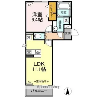 オハナ【2階】の間取り