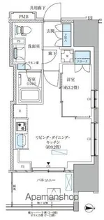 パークアクシス西大島コンフォートスクエア【5階】の間取り