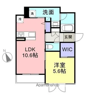 CANOPUS【1階】の間取り