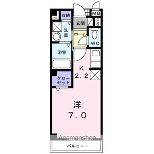 ザイテベルクⅠ【1階】の間取り