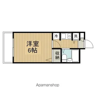 ヨネマンション【1階】の間取り