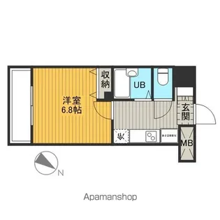 アルテシモフォンテ【6階】の間取り