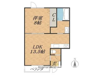 GEOⅠ【1階】の間取り