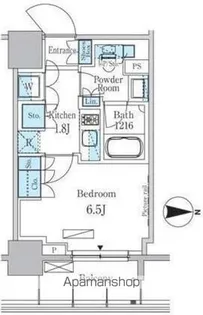 パークアクシス蔵前【3階】の間取り
