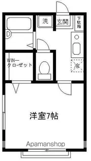 アーバンハイム【202号室号室】の間取り