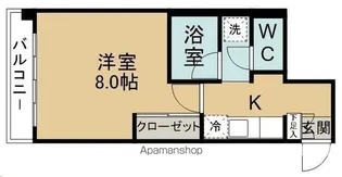 アリエス【2階】の間取り